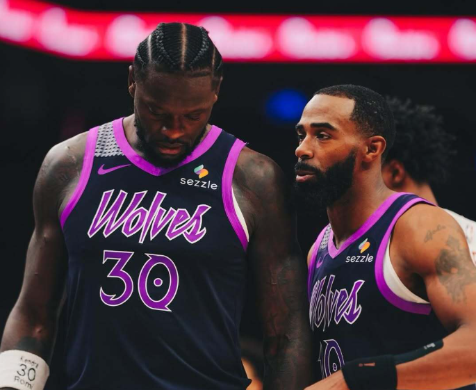 两主力缺阵替补暴走，兰德尔29+8+6力压字母，森林狼33分血洗雄鹿